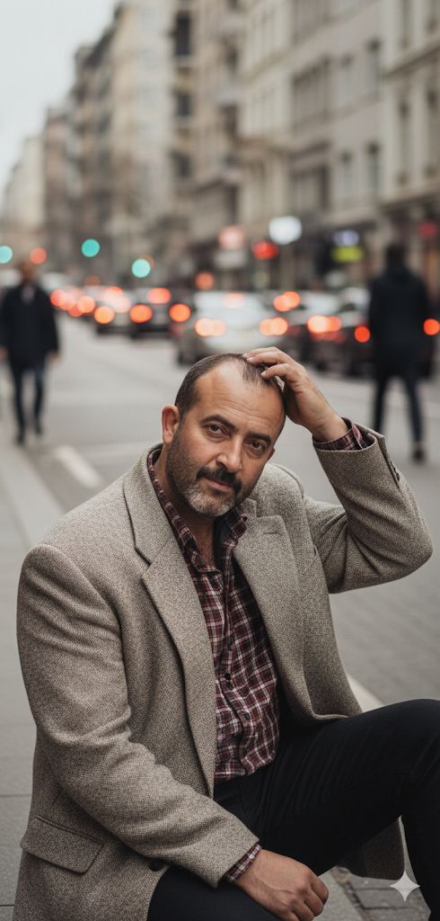 High-Fashion Cinematic Street Style Portrait